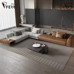 تصویر مبل ال مدل آبریامو 