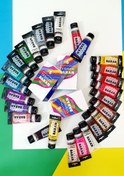تصویر رنگ اکریلیک ترمه باران بنفش آبی مدل prp کد 47 حجم 75 میلی لیتر Dioxazine Purple