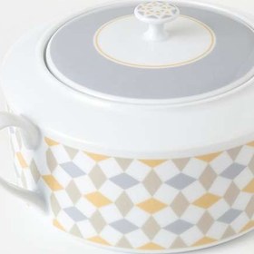 تصویر سوپ خوری ایکیا GOKVALLA IKEA Serving Bowl With Lid- 2l