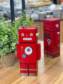 تصویر قلک فلزی ربات 