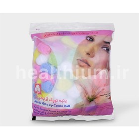 تصویر پنبه توپک رنگی 