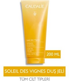 تصویر Caudalie ژل شوینده بدن Soleil Des Vignes مغذی و غنی 200 میل 