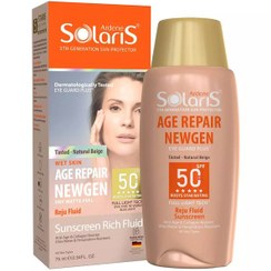 تصویر ضد آفتاب آردن سولاریس مدل Age Repair Newgen SPF50 حجم ۷۵ میلی لیتر 