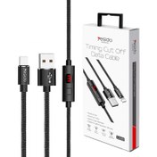 تصویر کابل تایمردار میکرو یو اس بی Yesido CA46 1.2m YESIDO CA46 MICROUSB TO USB 1.2M CABLE