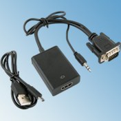 تصویر تبدیل وی جی ای به اچ دی ام آی (vga به hdmi) 