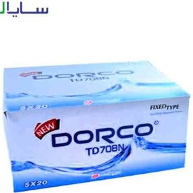 تصویر ژیلت دورکو 2 لبه TD709N پاکت 5 عددی بسته 20 عددی 