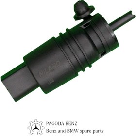 تصویر پمپ شیشه شور بنز 