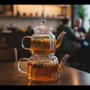 تصویر کتری قوری پیرکس وارداتی مدل 20 