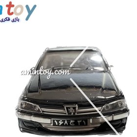 تصویر ماشین اسباب بازی پژو پارس Peugeot Pars Metal Machine Model Persia Model Musical Lights Design