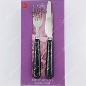 تصویر کاردو چنگال ماربل 