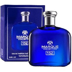 تصویر عطر ادوپرفیوم مردانه مارکویی کالکشن مدل Polo Blue حجم ۲۵ میل خنک تند 