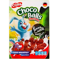 تصویر غلات صبحانه توپی کاکائویی کوپا 300 گرمی 