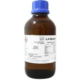 تصویر 1،4-دی اکسان 2.5 لیتری بطری شیشه ای گرید Extra Pure، شیمی دارویی نوترون Dioxane 2.5 Lit , Neutron