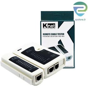 تصویر تستر کابل شبکه کی نت K-N800 3N ا K-Net K-N800 Analog 3N Cable Tester K-Net K-N800 Analog 3N Cable Tester