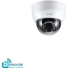 تصویر دوربین Dome ثابت با تصویر رنگی در شب مدل DCS-6115 دی-لینک 