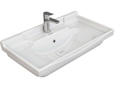 تصویر روشویی روکابینتی مگنولیا چینی کرد Magnolia Wash Basin