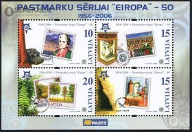 تصویر شیت تمبر لیتوانی 2006 