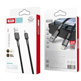 تصویر کابل شارژ کنفی اپل لایتنینگ به USB ایکس او مدل XO-NB182 کابل تبدیل USB به لایتینگ USB به لایتنینگ