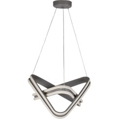 تصویر لوستر مدرن چشمه نور کد A6415/T ریموت دار با ۱ لامپ 