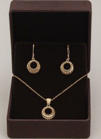 تصویر نیم ست طلا مدل ZH257 