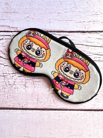 تصویر چشمبند لبوبو - آبی 