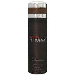 تصویر اسپری مردانه تق هرمس جانوین لهوم (Johnwin L'Homme Spray) حجم 200 میل Johnwin spray Trerre De Hermes 200ML