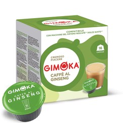 تصویر کپسول قهوه جیموکا جینسینگ دولچه گوستو | Gimoka CAFFÉ AL GINSENG Dolce Gusto 