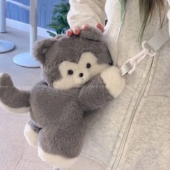 تصویر کیف عروسکی هاسکی 