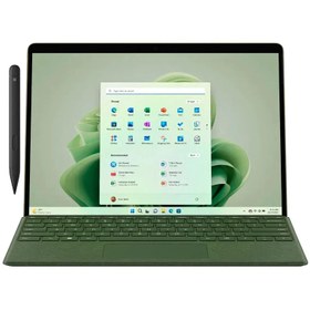 تصویر تبلت مایکروسافت مدل Surface Pro 9-i5 1235U ظرفیت 256 گیگابایت و رم 8 گیگابایت به همراه کیبورد Signature Forest و قلم Slim Pen 2 Microsoft Surface Pro 9-i5 1235U 256GB and 8GB RAM Tablet with Signature Forest keyboard and Slim Pen 2