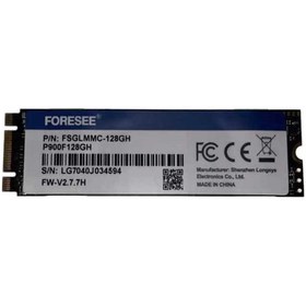 تصویر حافظه اس اس دی M.2 SATA فورسی P900F128GH ظرفیت 128 گیگابایت FORESEE P900f128gh 128GB M.2 Internal SSD Drive