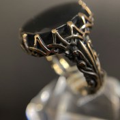 تصویر انگشتر عقیق مردانه (کد 2310) 