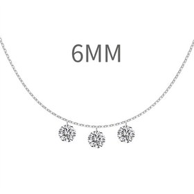 تصویر گردنبند نقره آون 6mm NSi-1314