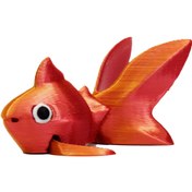 تصویر ماهی گلد فیش متالایز 