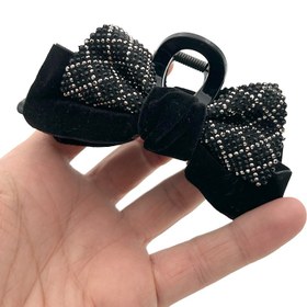 تصویر کلیپس مخمل نگین دار 