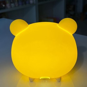 تصویر ساعت دیجیتال و چراغ خواب شارژی 