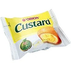 تصویر کیک کاستر اوریون Orion Custard بسته 12 عددی 