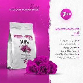 تصویر ماسک هیدروژلی آلوئه ورا جوبی JOBI حجم 250 گرم JOBI aloe vera hydrogel powder mask