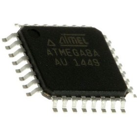 تصویر میکروکنترلر ATMEGA8A-AU پکیج SMD 