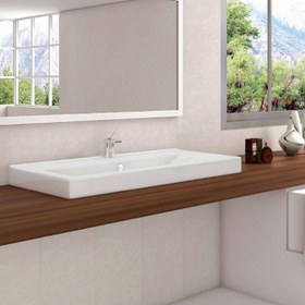 تصویر روشویی روکابینتی آنتیک سینا چینی Antik Counter Basinَ