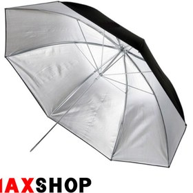 تصویر چتر عکاسی داخل نقره ای 105 سانتی متری هنسل Hensel 105cm Black-Silver Photography Umbrella