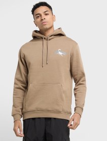 تصویر هودی با جزئیات جیب کشی برنی برند only & sons Bernie Drawstring Pocket Detail Hoodie