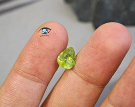 تصویر زبرجد اشکی 2 قیراط 