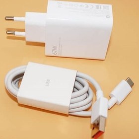 تصویر آداپتور توربو شیائومی Redmi Note 12 Pro Adaptor Super Fast Charger Xiaomi Redmi Note 12 Pro (67w)