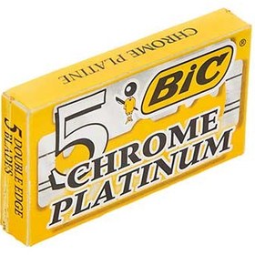 تصویر تیغ دبل ایج بیک 1+3 عدد Bic Chrome Platinum 3+1 pcs