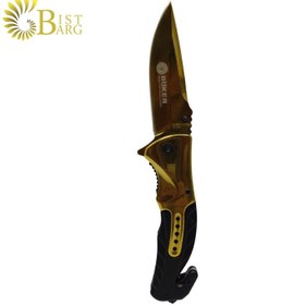 تصویر چاقوی جیبی بوکر مدل F90 وزن ۲۱۰ گرم 