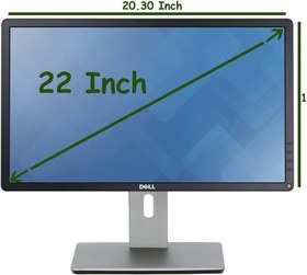 تصویر مانیتور دل مدل P2210 سایز 22 اینچ استوک Dell P2210 LCD 22inch Monitor