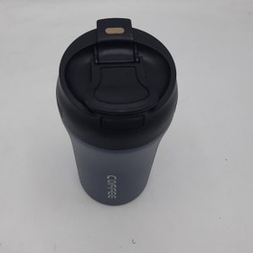 تصویر ماگ سفری coffee ظرفیت 400 میل Travel coffee mug capacity 400 miles