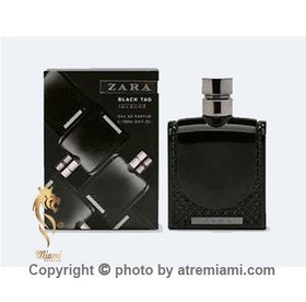 تصویر عطر ادکلن زارا بلک تگ اینتنس 100 میل اورجینال