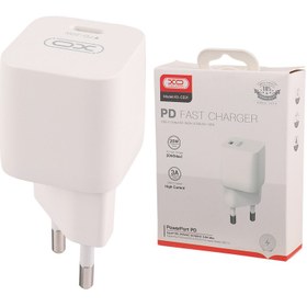 تصویر کلگی فست شارژ XO XO-CE01 3A PD3.0 QC4.0+ 20W Type-C XO XO-CE01 3A PD3.0 QC4.0+ 20W Type-C Wall Charger