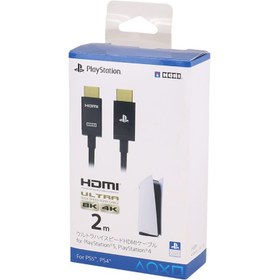 تصویر کابل Hori HDMI Ultra 8K 2m کنسول بازی PS5 و PS4 Hori HDMI Ultra 8K 2m Cable For PS5 and PS4 Game Consoles